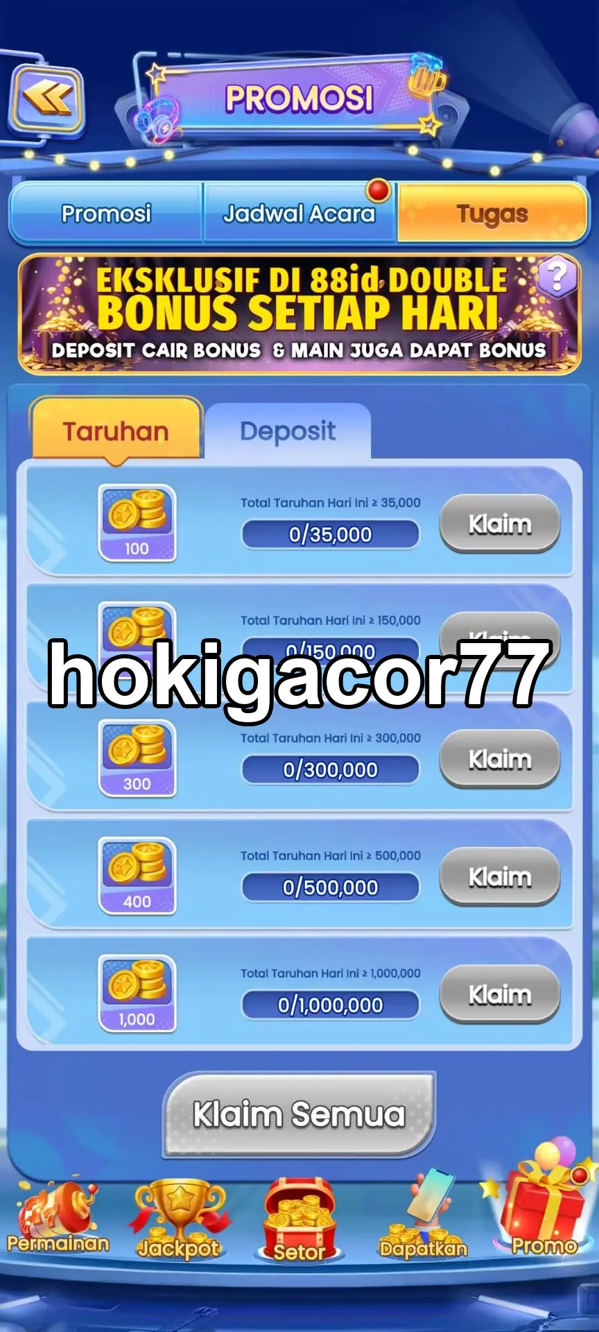 hokigacor77 Masuk